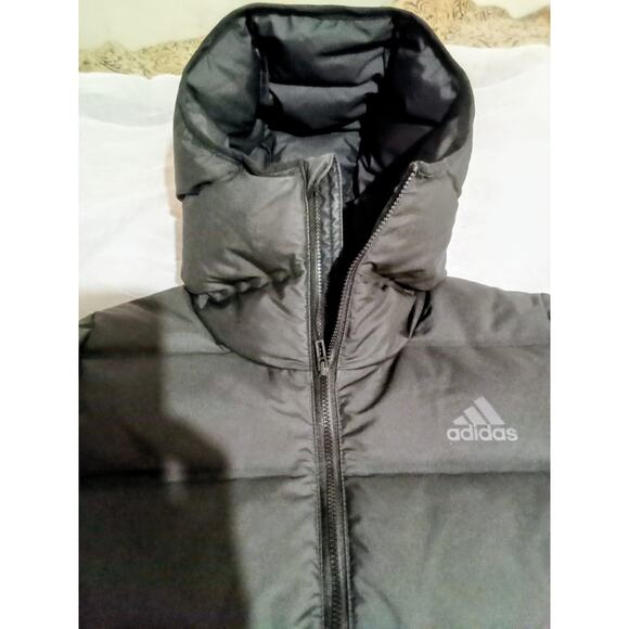 Adidas Helionic Hooded Down Jacket - Black Women s Hiking XS - Picture 16 of 16